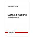 Teresa Procaccini - Adagio e Allegro op. 175 per clarinetto solo in sib