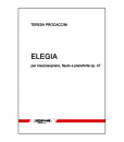 TERESA PROCACCINI Elegia op. 47 per mezzodoprano, flauto e pianoforte (1970)