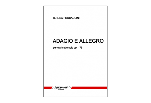 Teresa Procaccini - Adagio e Allegro op. 175 per clarinetto solo in sib