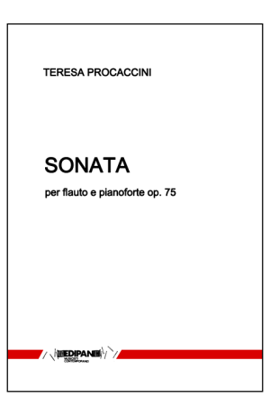 TERESA PROCACCINI Sonata op. 75 per flauto e pianoforte