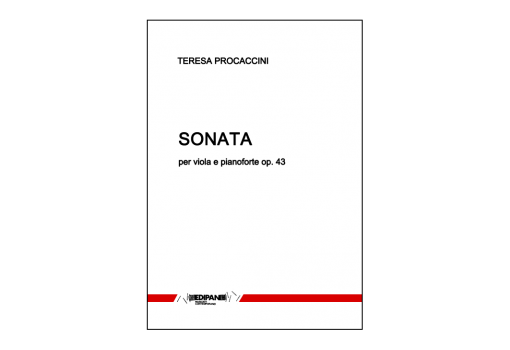TERESA PROCACCINI Sonata op. 43 per viola e pianoforte (1969)